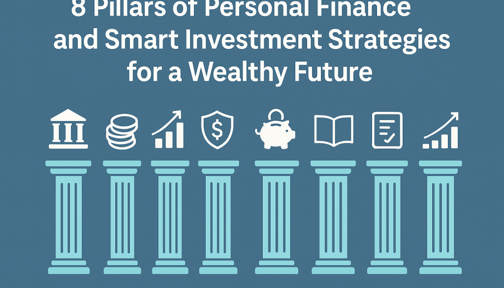 showing 8 pillers of finance