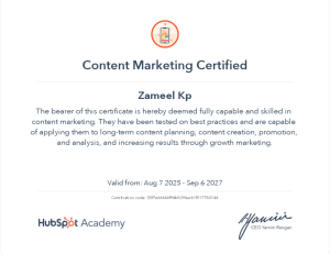 Content Marketing Certified